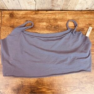 Skims Size 3X Raw Edge Intimates Cami In
Thunder(Gray)